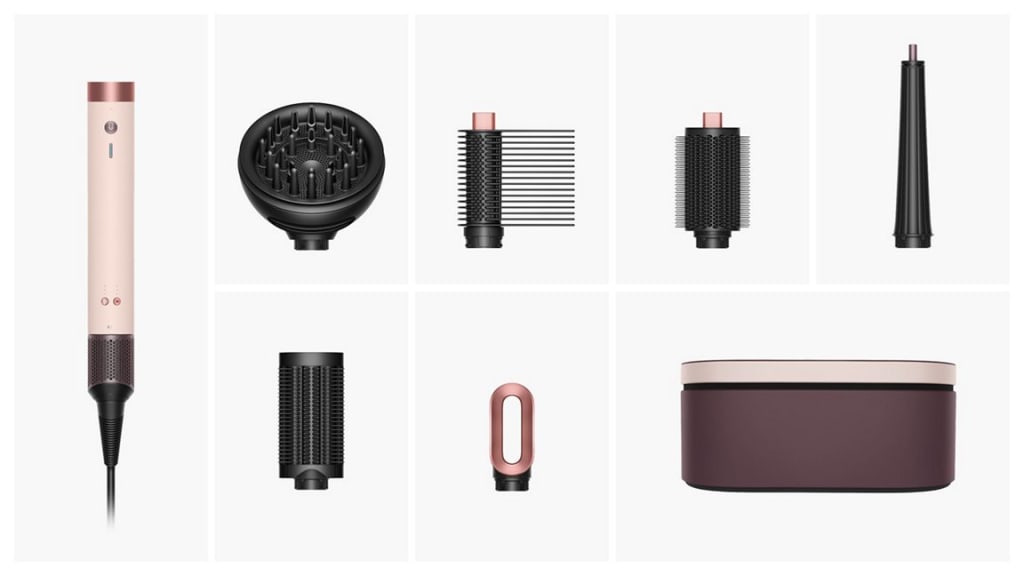 Dyson Airwrap Co-anda2x™ multi-styler and dryer - Curly+Coily (Ceramic pink/Rose gold)